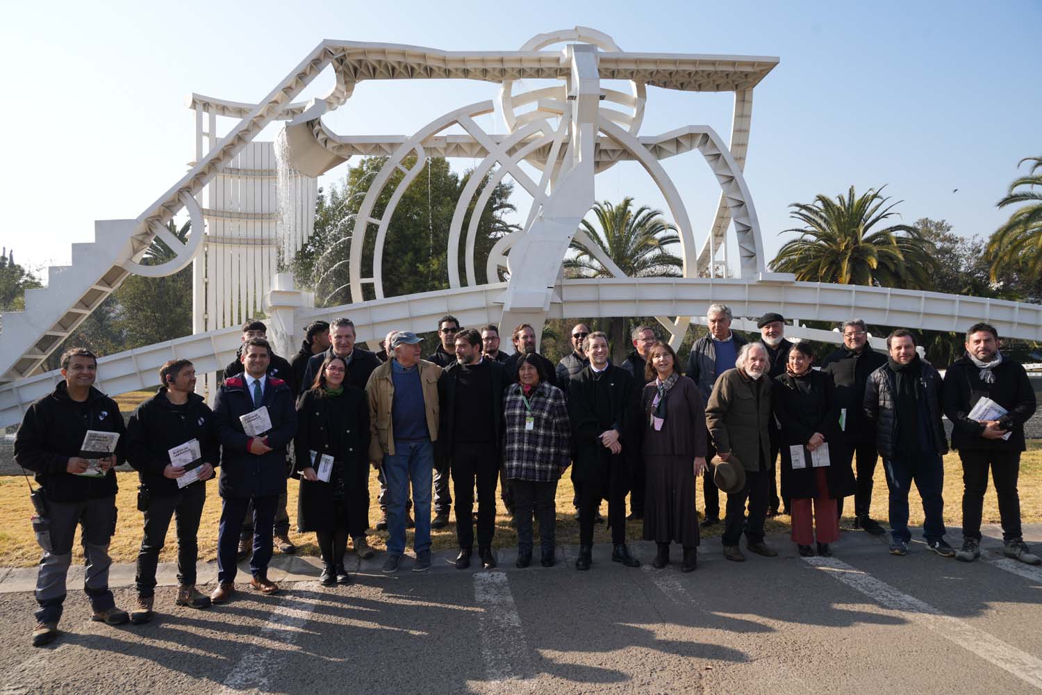 Tras 26 años, el Museo Interactivo Mirador reabre la emblemática Rueda de Larmahue de Francisco Gazitúa