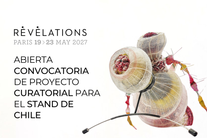 convocatoria para Proyecto Curatorial del stand de Chile en la próxima Bienal Révélations en Francia