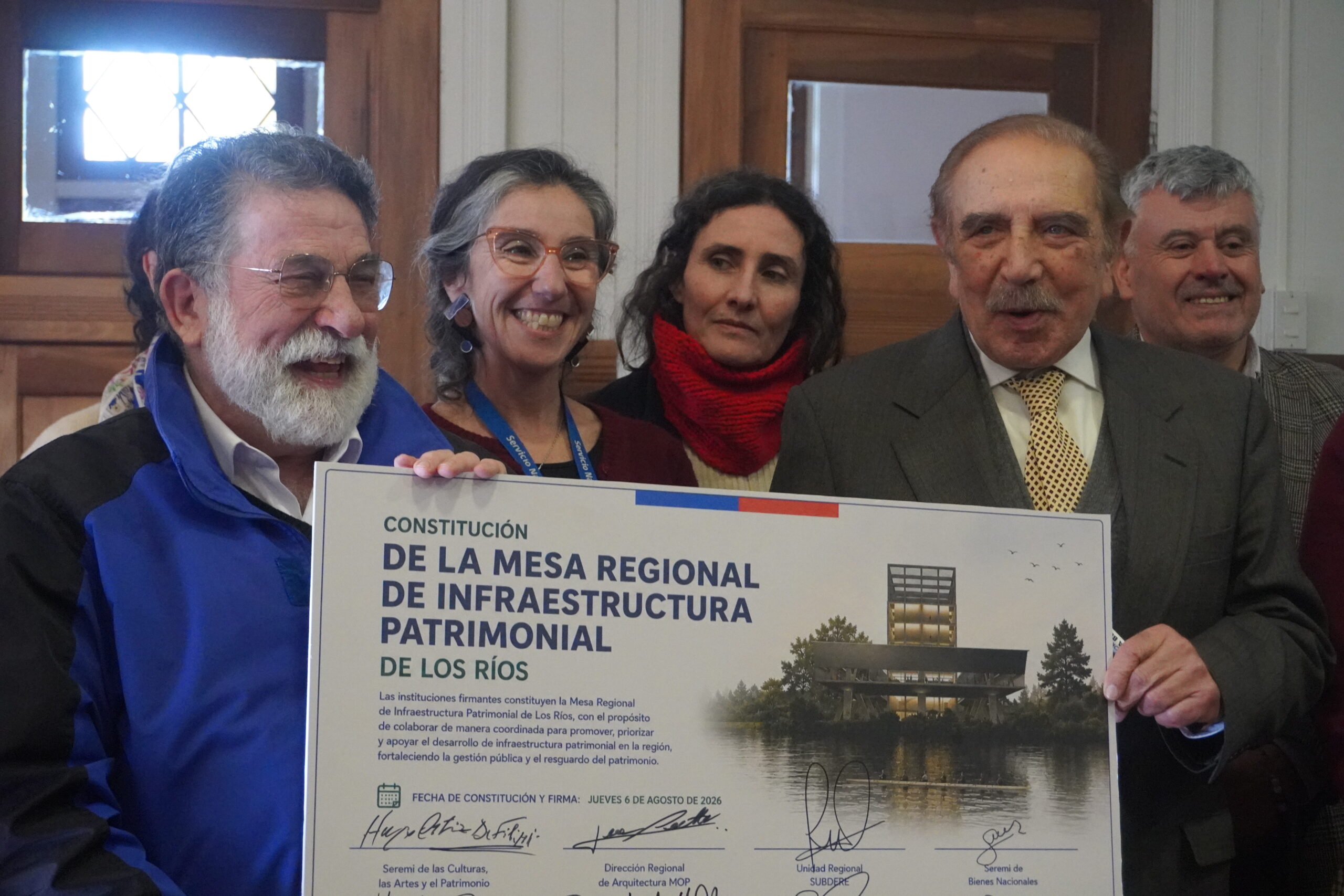 Los Ríos activa mesa de coordinación pública para acelerar proyectos patrimoniales 