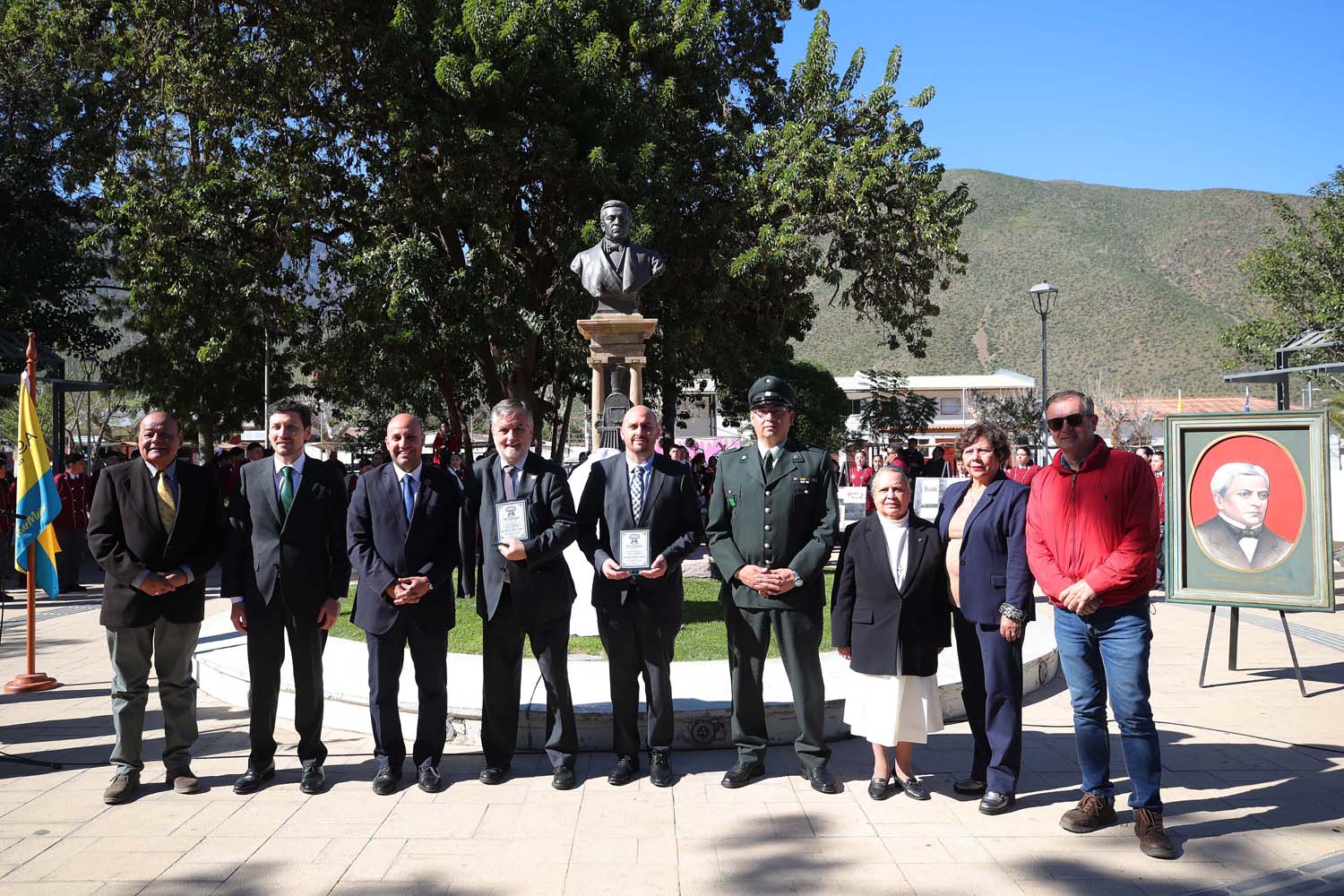 Ministro Francisco Undurraga participó en el 217° aniversario del natalicio del expresidente Manuel Montt en Petorca