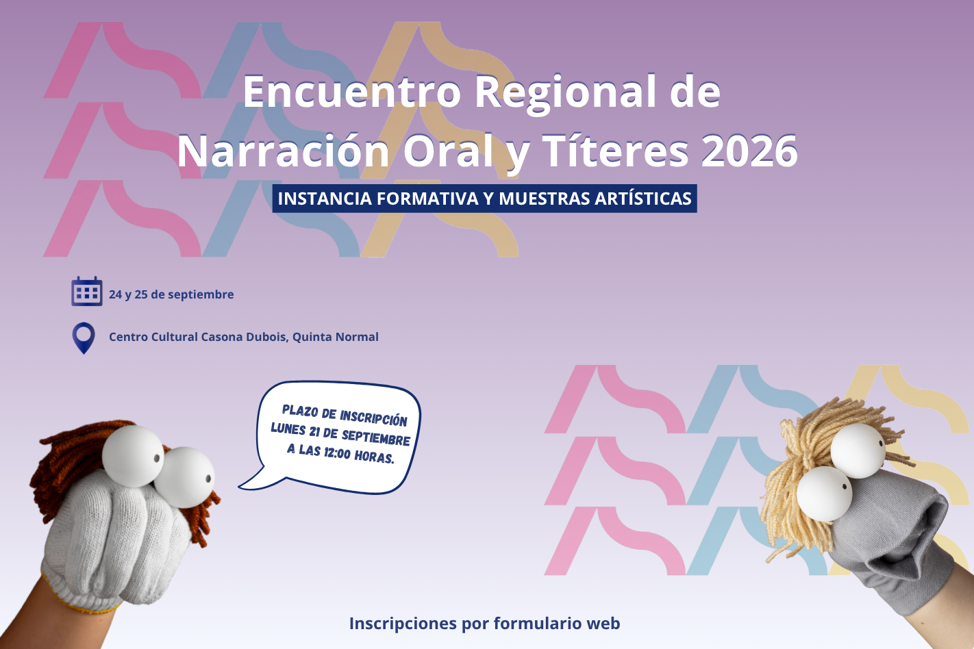 Encuentro Regional de Narración Oral y Títeres 2026