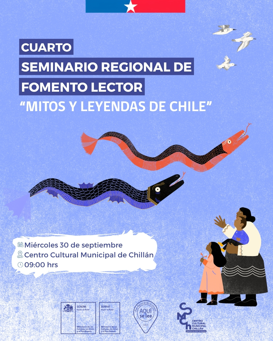 Ñuble realizará su cuarto Seminario Regional de Fomento Lector