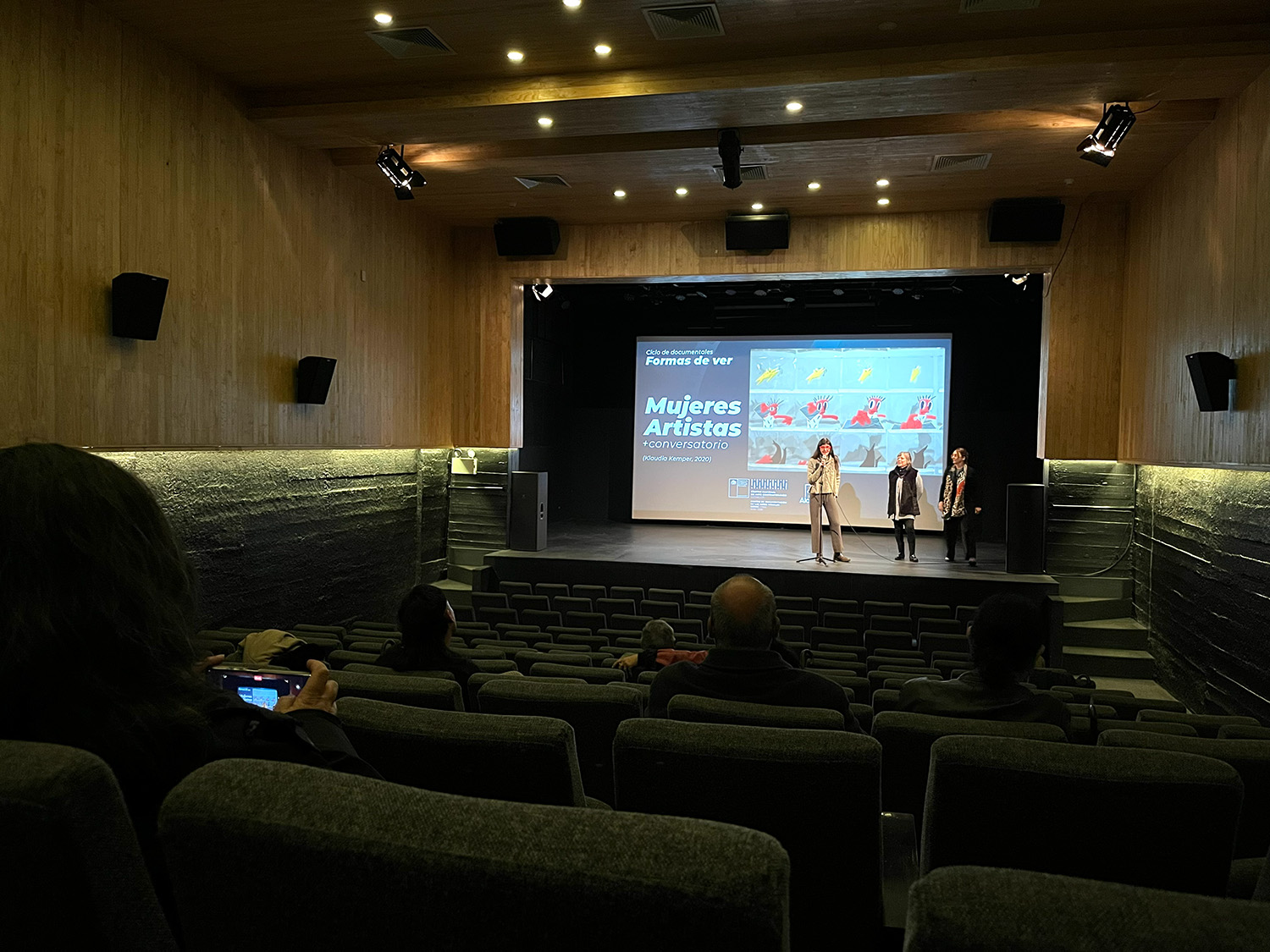 En pantalla grande, el “Día de las Artes Visuales” acerca los procesos creativos a públicos diversos