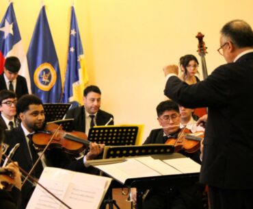 Magistral presentación de la Orquesta Sinfónica UMAG en el Día de la Música Chilena