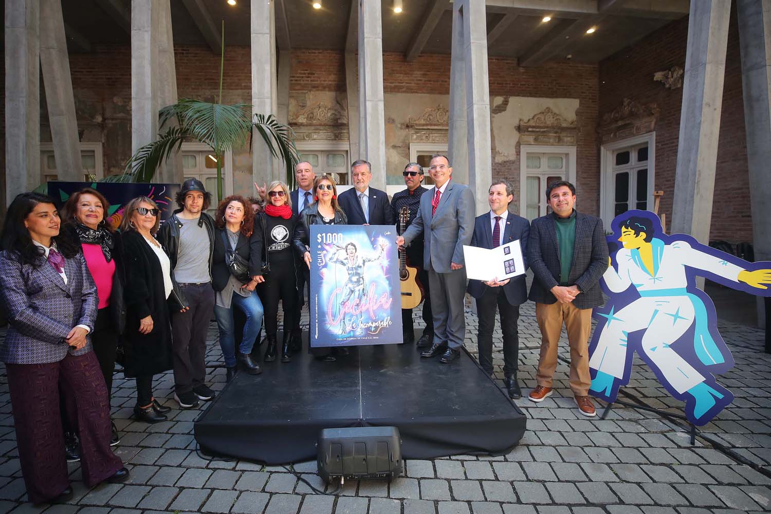 CorreosChile y Ministerio de las Culturas homenajean a Cecilia “La Incomparable” con emisión postal conmemorativa